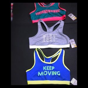 Three new with tags sports bra by Danskin